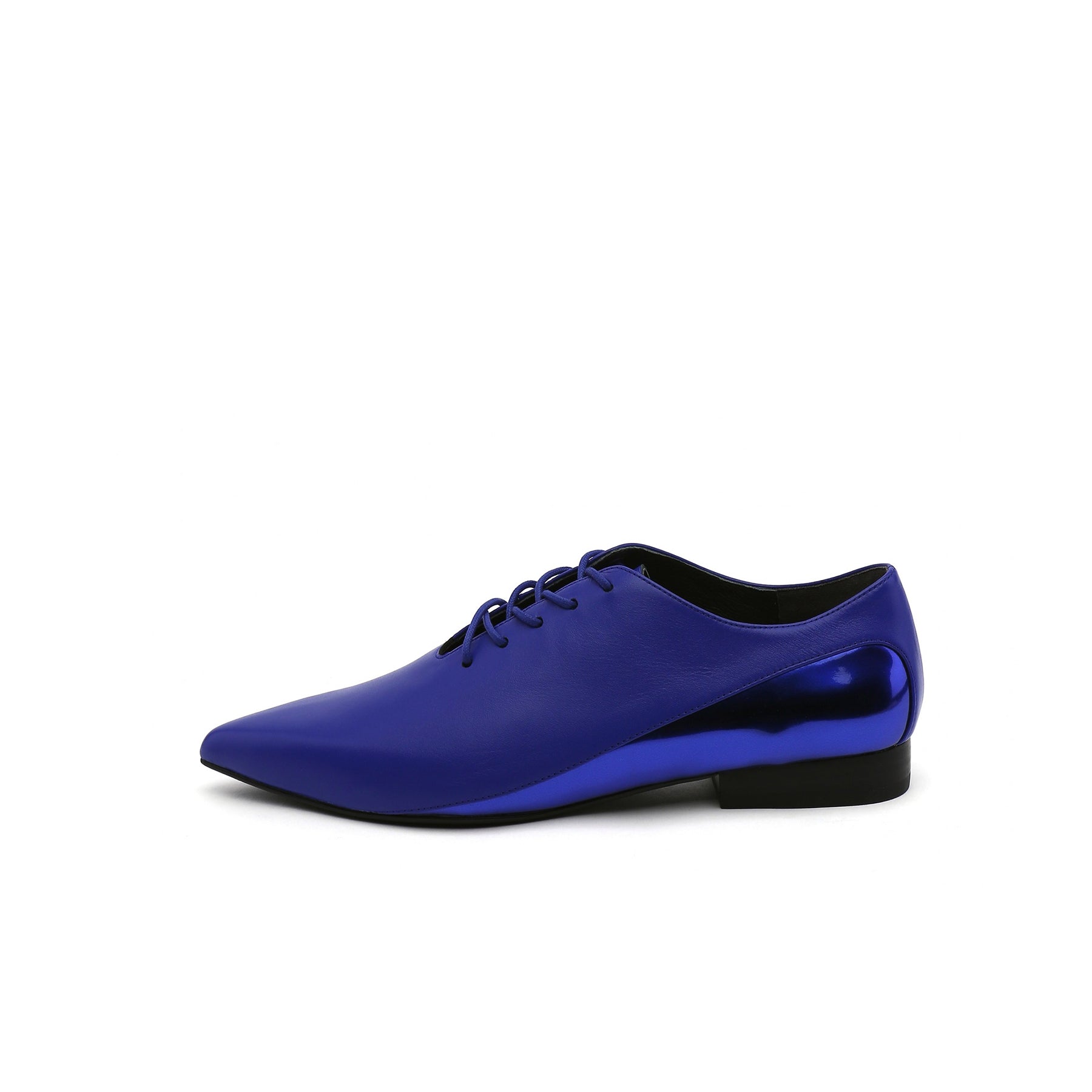 Faux Croc Embossed Lace-Up Oxfords – Jady Rose