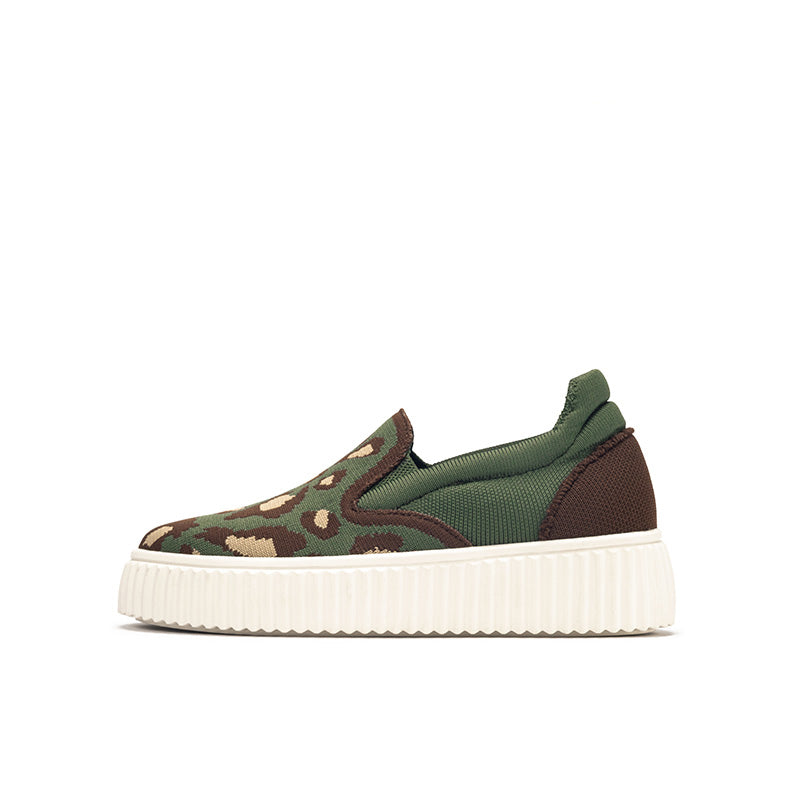 afari Thick Soled Sporty Slip-Ons