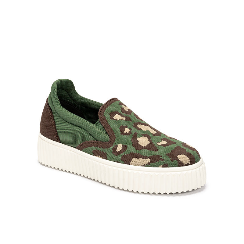 afari Thick Soled Sporty Slip-Ons