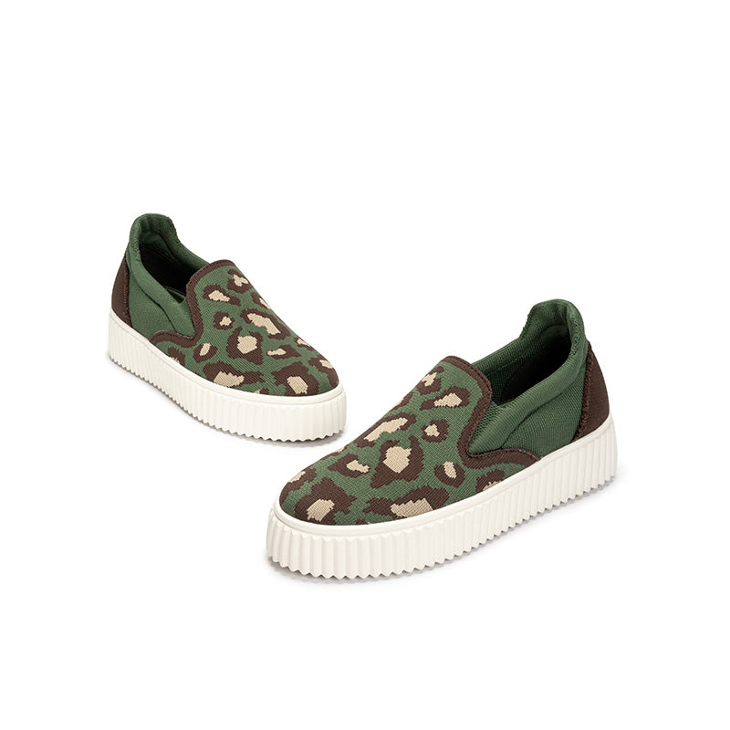 afari Thick Soled Sporty Slip-Ons