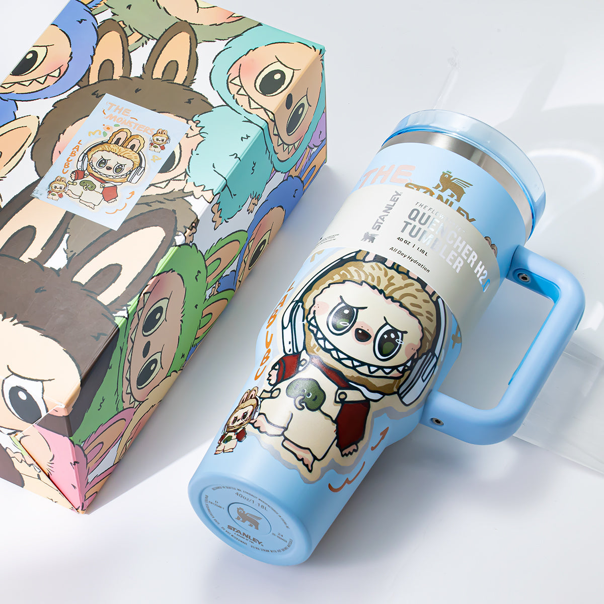 Stanley x Labubu Winter Blue Quencher H2O Tumbler