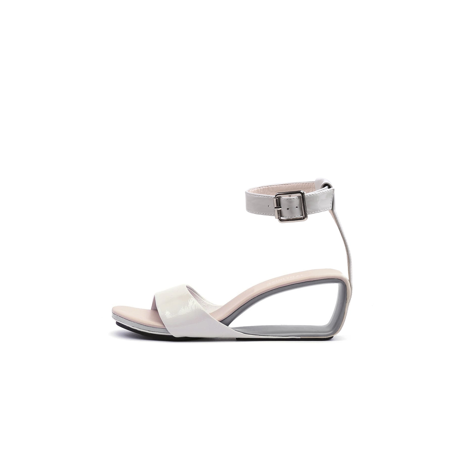 Ankle Strap Vibrant Textured Wedge Mules – Jady Rose