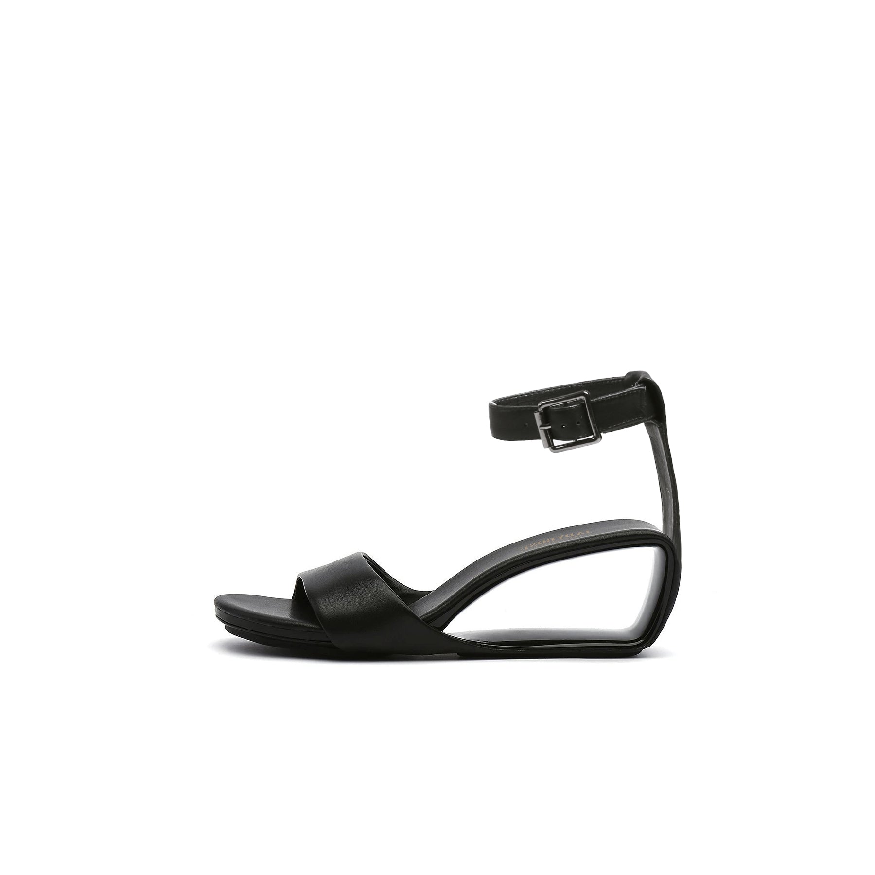 Ankle Strap Vibrant Textured Wedge Mules – Jady Rose